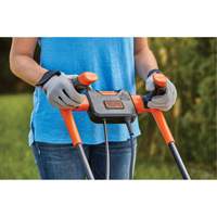 Lawn Mower with Comfort Grip Handle, Push Walk-Behind, Electric, 15" Cutting Width Absolute Business Supply
