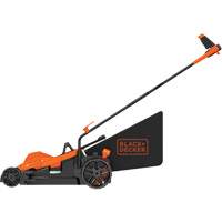 Lawn Mower with Comfort Grip Handle, Push Walk-Behind, Electric, 17" Cutting Width Absolute Business Supply