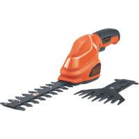 Cisailles de jardin/cisailles &agrave; haie 2-en-1, &agrave; pile, 3,6 V, Largeur de la coupe 4"/6" Absolute Business Supply