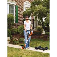 Ensemble de tondeuse compacte sans fil 3 en 1 20 V Max*, Pouss&eacute;e, &agrave; pile, Largeur de coupe 12" Absolute Business Supply