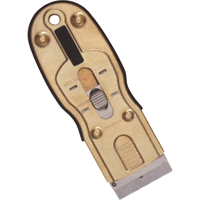 Grattoirs &agrave; lame de rasoir ergonomique, Lame Acier au carbone, Largeur 1-1/2", Manche Caoutchouc Absolute Business Supply