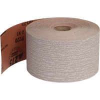 Abrasive No-Fil PSA Paper Roll, Aluminum Oxide, 2-3/4" W x 135' L, 220 Grit Absolute Business Supply