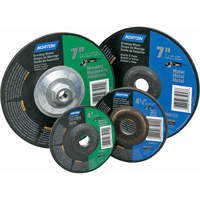 Gemini&reg; Depressed Centre Grinding Wheels, 4" x 1/4", 5/8" Arbor, Aluminum Oxide, Type 27 Absolute Business Supply