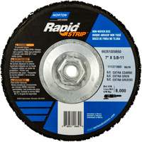 Disques &agrave; moyeu d&eacute;port&eacute; non tiss&eacute;s pour d&eacute;capage rapide Bear-Tex, 7" dia., Grain Extra grossier, Carbure de silicium Absolute Business Supply