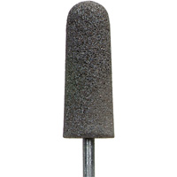 Charger&reg; Resin Bond Mounted Points, A3, Zirconia Alumina, 1" Dia., 2-3/4" L, 30 Grit Absolute Business Supply