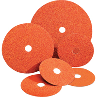 Disques en fibre Blaze, C&eacute;ramique d'alumine, 24, 4-1/2" Dia x 7/8" Arbre Absolute Business Supply