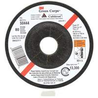 Green Corps Flexible Grinding Wheel, 4-1/2" x 1/8", 7/8" Arbor, Ceramic, Type 27 Absolute Business Supply