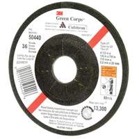 Green Corps Flexible Grinding Wheel, 4-1/2" x 1/8", 7/8" Arbor, Ceramic, Type 27 Absolute Business Supply
