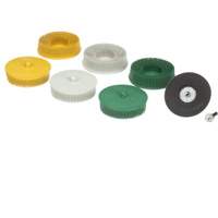 Roloc Bristle Disc Kit, Aluminum Oxide, Several Grit, 3" Dia. Absolute Business Supply