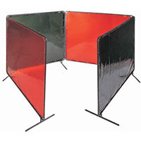 &eacute;cran et cadre pour soudage, Vert olive, 6' x 6' Absolute Business Supply