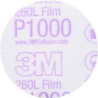 Gold Hookit Disc, 3" Dia., P1000 Grit, Aluminum Oxide, C-Weight Absolute Business Supply