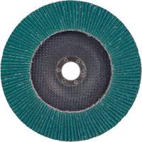 Flap Disc 577F, 7" x 5/8"-11, Type 27, 36 Grit, Zirconia Alumina Absolute Business Supply