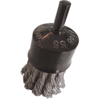 Brosses mont&eacute;es &agrave; fils nou&eacute;s, 1" dia., dia. Des fils 0,020", Tige 1/4" Absolute Business Supply
