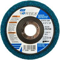 Meule non tiss&eacute;e Vortex, 4-1/2" dia. x 1/2" la, Arbre 7/8", Oxyde d'aluminium Absolute Business Supply