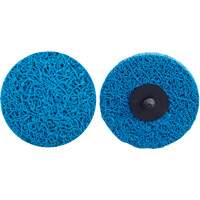 Meule abrasive non tiss&eacute;e &agrave; changement rapide Vortex Rapid Blend, 3" dia., Grain Moyen, Oxyde d'aluminium Absolute Business Supply