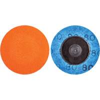 Disque en fibre, Grain de c&eacute;ramique, 80, 2" Dia Absolute Business Supply