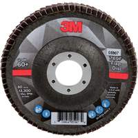 Disque &agrave; lamelles &agrave; changement rapide 769F, 4-1/2" x 7/8", Type 29, Grain 60+, C&eacute;ramique Absolute Business Supply