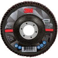 Disque &agrave; lamelles &agrave; changement rapide 769F, 4-1/2" x 7/8", Type 29, Grain 40+, C&eacute;ramique Absolute Business Supply