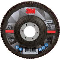 769F Quick Change Flap Disc, 4-1/2" x 7/8", Type 27, 80+ Grit, Ceramic Absolute Business Supply