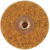 Disque RC de traitement de surface TS &agrave; changement rapide Standard Abrasives, 2" dia., Grain Cors&eacute;, Oxyde d'aluminium Absolute Business Supply
