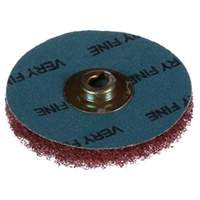 Disque HS de polissage et de brossage &agrave; changement rapide Standard Abrasives, 2" dia., Grain Tr&egrave;s fin, Oxyde d'aluminium Absolute Business Supply