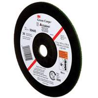 Green Corps Depressed Centre Wheel, 7" x 1/8", 7/8" Arbor, Ceramic, Type 27 Absolute Business Supply
