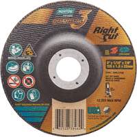 Quantum3 RightCut Cut-Off Wheel, 5" x 1/16", 7/8" Arbor, Type 27/42, Ceramic Alumina, 12225 RPM Absolute Business Supply