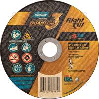 Quantum3 RightCut Cut-Off Wheel, 6" x 1/16", 7/8" Arbor, Type 01/41, Aluminum Oxide, 10185 RPM Absolute Business Supply