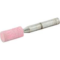 Vitrified Bond Mounted Point, W177, Aluminum Oxide, 3/8" Dia., 3/4" L, 80 Grit Absolute Business Supply
