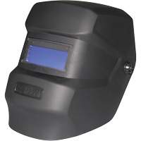 ArcOne&reg; Hawk&reg; Welding Helmet, 2" L x 4" W View Area, 10 Shade Range, Black Absolute Business Supply