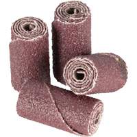 341D Sanding Cartridge Roll, 80 Grit, 1/2" Dia., Aluminum Oxide, 1" L, 1/8" Arbor Absolute Business Supply