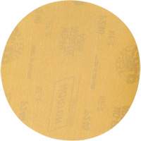 Disque de ponçage en papier H&L Gold Reserve A296 avec trous d'aspiration, dia 6", Grain 240, Oxyde d'aluminium, Poids C Absolute Business Supply
