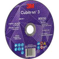 Meule &agrave; tronçonner Cubitron 3, 6" x 0,045", Type T27, C&eacute;ramique, 10 200 Tr/min Absolute Business Supply