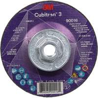 Cubitron 3 Cut & Grind Wheel, 4-1/2" x 5/32", 5/8"-11 Arbor, Type T27, 36+ Grit, Ceramic Absolute Business Supply