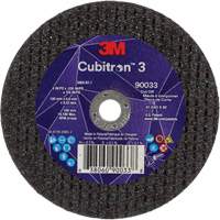 Cubitron 3 Cut-Off Wheel, 4" x 0.035", 3/8" Arbor, Type T1, Ceramic, 21000 RPM Absolute Business Supply
