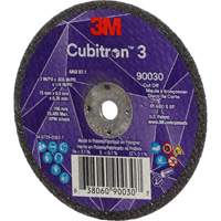 Cubitron 3 Cut-Off Wheel, 3" x 0.035", 1/4" Arbor, Type T1, Ceramic, 21000 RPM Absolute Business Supply