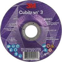 Cubitron 3 Cut-Off Wheel, 4-1/2" x 0.045", 7/8" Arbor, Type T27, Ceramic, 13300 RPM Absolute Business Supply