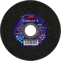 Cubitron 3 Cutting Disc, 5" x 9/32", 3/8" Arbor, Type 41 Absolute Business Supply