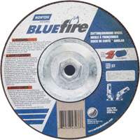 Disque de meulage et tronçonnage BlueFire, 7" x 1/8", Arbre de 5/8"-11, Type 27, Alumine de zirconium Absolute Business Supply