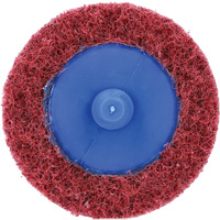 Disque de pr&eacute;paration de surface non tiss&eacute; &agrave; rechange rapide Bear-Tex Vortex, 2" dia., Grain Moyen, Oxyde d'aluminium Absolute Business Supply