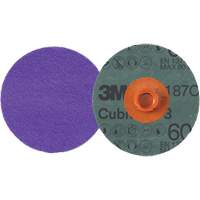 Cubitron 3 Roloc Fibre Disc, 4" Dia., 60+ Grit, Ceramic Absolute Business Supply