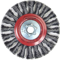 Roue compl&egrave;te de c&acirc;ble de torsion, Dia. 4", Fils 0,02", Arbre 5/8"-11, Acier Absolute Business Supply