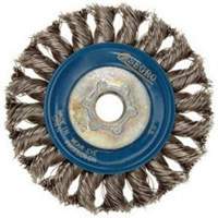 Roue compl&egrave;te de c&acirc;ble de torsion, Dia. 5", Fils 0,02", Arbre 5/8"-11, Acier inoxydable Absolute Business Supply