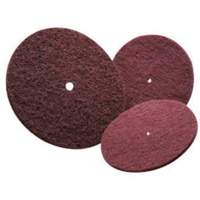 Disque non tiss&eacute; tr&egrave;s r&eacute;sistant Bear-Tex, 6" dia., Grain Tr&egrave;s fin, Oxyde d'aluminium Absolute Business Supply