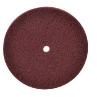 Disque non tiss&eacute; tr&egrave;s r&eacute;sistant Bear-Tex, 6" dia., Grain Tr&egrave;s fin, Oxyde d'aluminium Absolute Business Supply