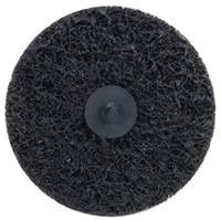 Disques non tiss&eacute;s &agrave; remplacement rapide pour d&eacute;capage Bear-Tex, 4" dia., Grain Extra grossier, Carbure de silicium Absolute Business Supply