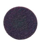 Disques non tiss&eacute;s autoagrippants rapides Bear-Tex, 8" dia., Grain Moyen, Oxyde d'aluminium Absolute Business Supply