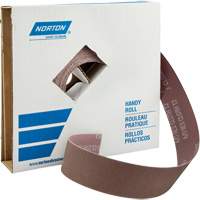 Rouleaux pour l'atelier Metalite K225, Oxyde d'aluminium, 1-1/2" la x 150' lo, Grain 40 Absolute Business Supply