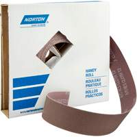 Rouleaux pour l'atelier Metalite K225, Oxyde d'aluminium, 1-1/2" la x 150' lo, Grain P50-X Absolute Business Supply
