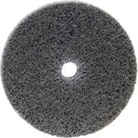 Disque unifi&eacute; non tiss&eacute; Bear-Tex, 2" x 1/4", Arbre de 1/4", Grain de Moyen, Oxyde d'aluminium Absolute Business Supply